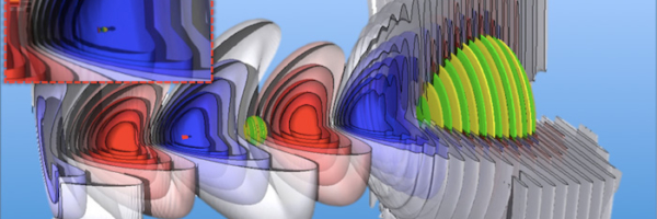 Warp simulation of two-color laser-plasma injection